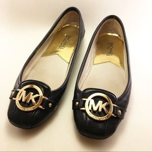 MICHAEL KORS Black Fulton Moc Size 6M